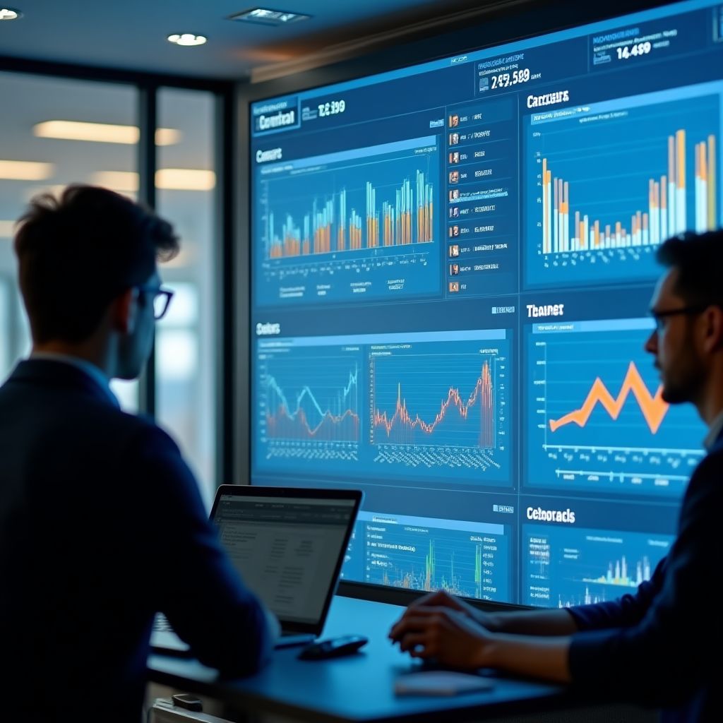 Data-driven marketing analysis dashboard
