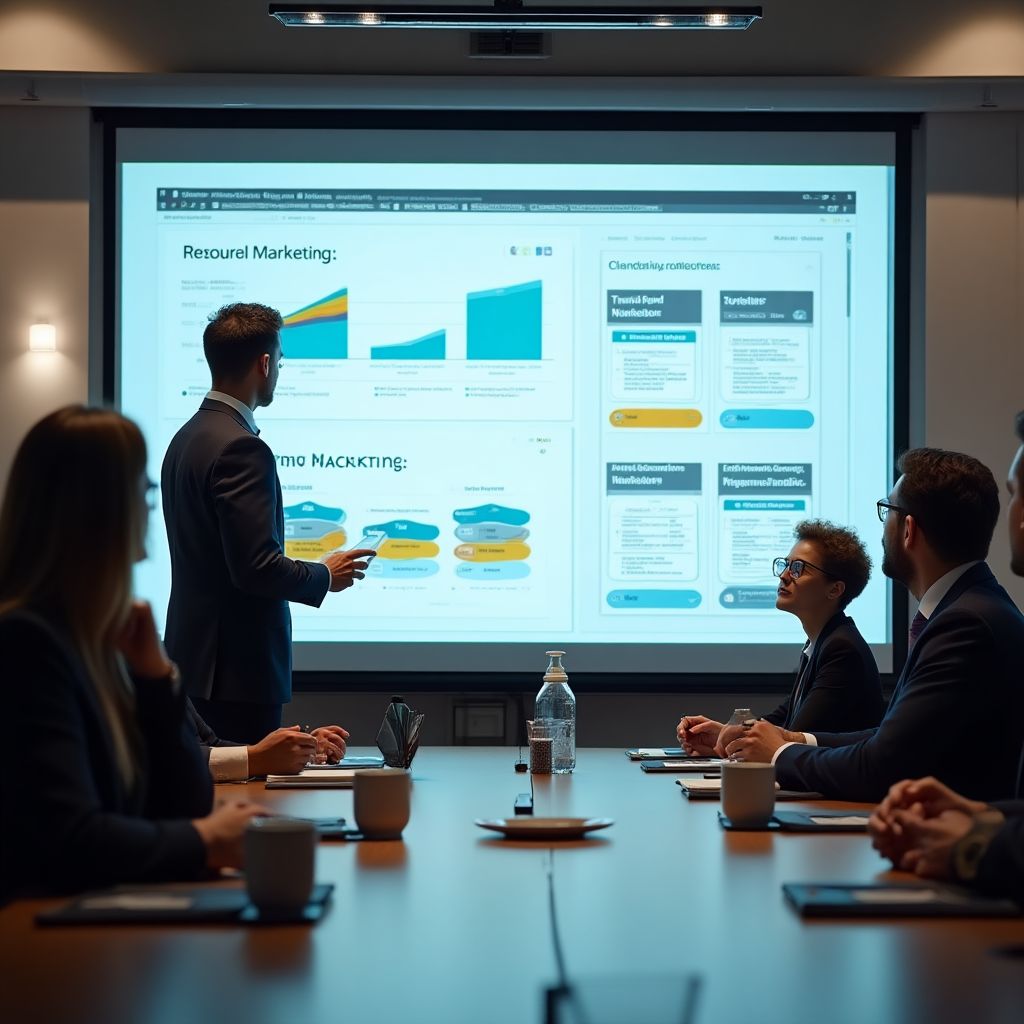 Comprehensive marketing reporting session